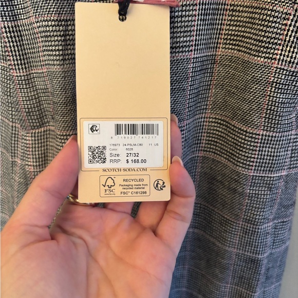 Scotch & Soda Hana High Rise, Wide-Leg Pants BNWT - Picture 7 of 7